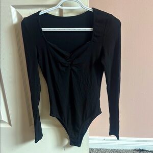 Black Long Sleeve Bodysuit